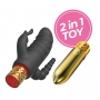 CRUSHIOUS ROMANOV CLASSIC VIBRATOR WITH REMOVABLE SILICONE SLEEVE