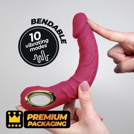 CRUSHIOUS MAGNUS BEND FLEXIBLE VIBRATOR PINK