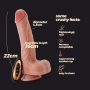 CRUSHIOUS INVIKTUS VIBE 8,5 LIQUID SILICONE VIBRATOR FLESH