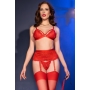 CONJUNTO DE 5 PIEZAS CR-4895 ROJO CHILIROSE