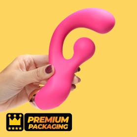 PLEASER VIBRADOR COM ESTIMULAÇÃO ROTATIVA CRUSHIOUS
