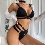 CONJUNTO DE 2 PIEZAS CON ANILLOS STRAPPY DE NAMOUR