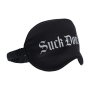 VENDA SUCK DON'T BITE PRINTED SATIN PRETA OUCH!