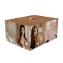 BODYFORMS - AVELINE LUXE - DUAL ENTRY VIBRATING MASTURBATOR - 14 KG / 30.9 LBS - FLESH