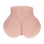 BODYFORMS - MIA HART - DUAL ENTRY VIBRATING MASTURBATOR - 2,5 KG / 5.7 LBS - FLESH
