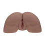 BODYFORMS - CLARA VOSSIN - DUAL ENTRY VIBRATING MASTURBATOR - 6,3 KG / 14.1 LBS - BROWN