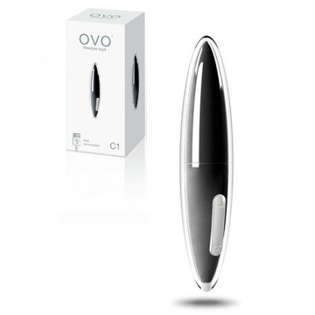 Image: VIBRADOR RECARGABLE C1 OVO NEGRO on Prazer24 Sex Shop Online