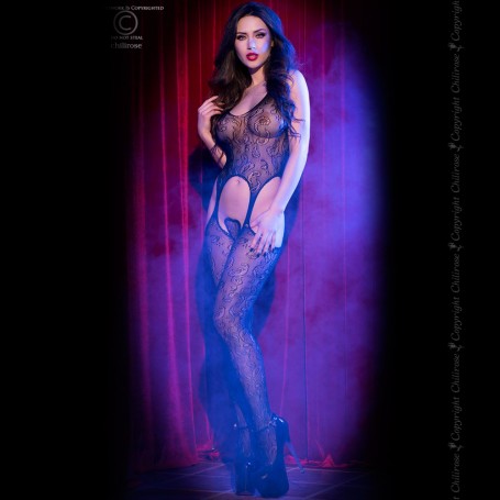 BODYSTOCKING CR-4055 BLACK