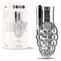 Image: SONO Nº22 REUSABLE STROKER WITH VIBRATING BULLET TRANSPARENT on Prazer24 Sex Shop Online