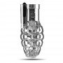 Image: SONO Nº22 REUSABLE STROKER WITH VIBRATING BULLET TRANSPARENT on Prazer24 Sex Shop Online