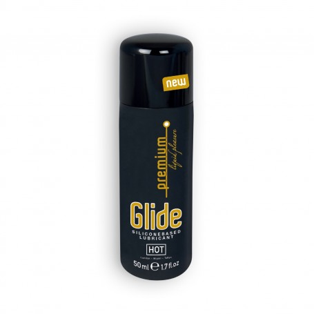 LUBRIFICANTE DE SILICONE HOT™ GLIDE PREMIUM 50ML