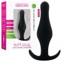 BUTT PLUG WITH HANDLE BLACK SMALL