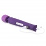 MASSAJADOR COM CARREGADOR USB CANDY PIE MAGIC WAND ROXO