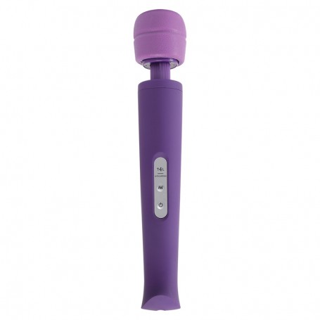 MASAGEADOR CON CARGADOR USB CANDY PIE MAGIC WAND MORADO