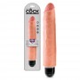 KING COCK VIBRATING STIFFY 10” REALISTIC VIBRATOR WHITE