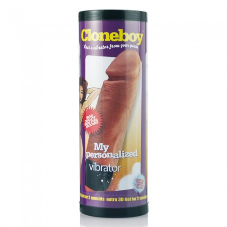 MOLDE PARA PENE CON VIBRADOR CLONEBOY ROSA