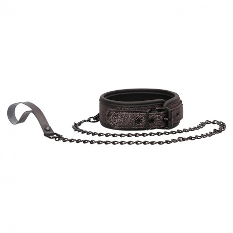 COLLAR CON CADENA OUCH! ELEGANT COLLAR WITH LEASH