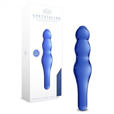 Image: PENE EN VIDRIO LOLLYPOP CHRYSTALINO AZUL on Prazer24 Sex Shop Online