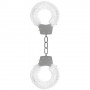 ALGEMAS COM PELUCHE PLEASURE FURRY HANDCUFFS BRANCAS