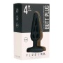 Image: PLUG ANAL EM SILICONE PLUG & PLAY 4” PRETO on Prazer24 Sex Shop Online