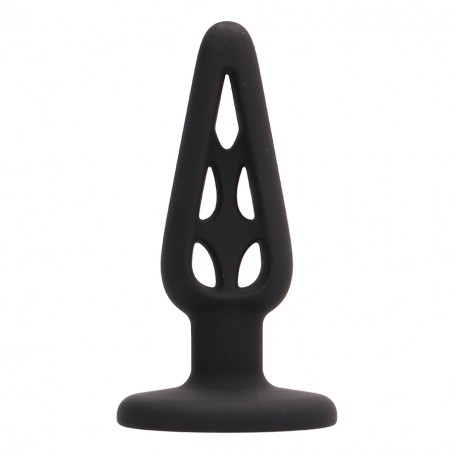 Image: PLUG ANAL EM SILICONE PLUG & PLAY 4” PRETO on Prazer24 Sex Shop Online