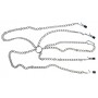 FETISH COLLECTION CHAIN WITH NIPPLE AND CLITORIS CLAMPS