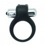 TIMELESS STRECHY RING VIBRATING COCK RING BLACK