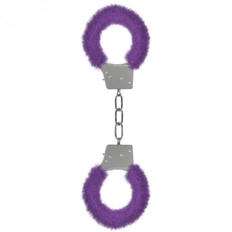 ESPOSAS CON PELUCHE BEGINNER'S FURRY HANDCUFFS MORADAS