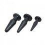 3 PIECE SET TIMELESS ANAL PLUGS BLACK