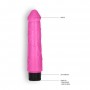 GC 8" THICK REALISTIC DILDO VIBE PINK