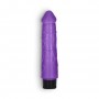 GC 8" THICK REALISTIC DILDO VIBE PURPLE