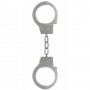 METAL BEGINNER'S HANDCUFFS SILVER