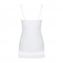 OBSESSIVE MIAMOR CHEMISE AND THONG WHITE