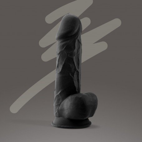 Image: DILDO PREMIUM SILICONA TESSUDO 8,5" CHOCOLATE CRUSHIOUS on Prazer24 Sex Shop Online