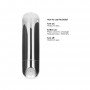 BE GOOD TONIGHT RECHARGEABLE VIBRATING BULLET SILVER